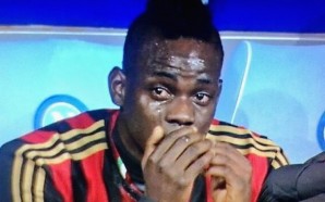 Mario Balotelli lacrime